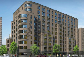 A rendering of the 11-story building at at 656 East 176th St. in the Tremont neighborhood of The Bronx.